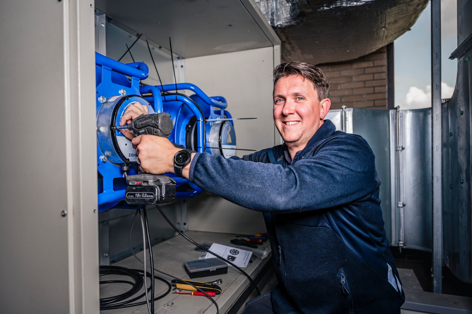 Aan het werk bij Technofil